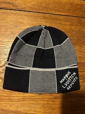 LV Beanie Navy And Grey