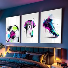 Set of 3 Personalised Football