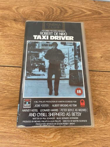 Taxi driver vhs video - driver,
