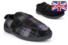 Mens Extra Wide Slippers Mens