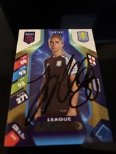 MATCH ATTAX 2025 JORDAN NOBBS ASTON VILLA SIGNED