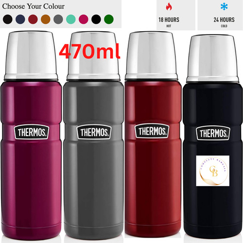 Thermos king stainless steel - thermos,