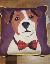 Next Dog In Bow Cushion Size