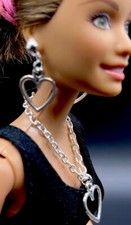 Barbie/Sindy. 12 Inch Dolls Handmade Jewellery Earrings Necklace Accessories BN