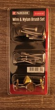 PARKSIDE Wire & Nylon Brush Set PZMG 6 A1 - German 18 Piece Set For Rotary Tools