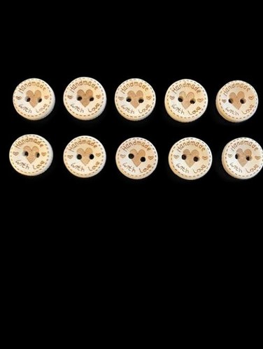 Handmade with love 15mm - love,