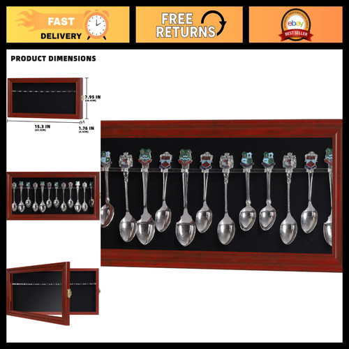 Spoon rack display case - display,