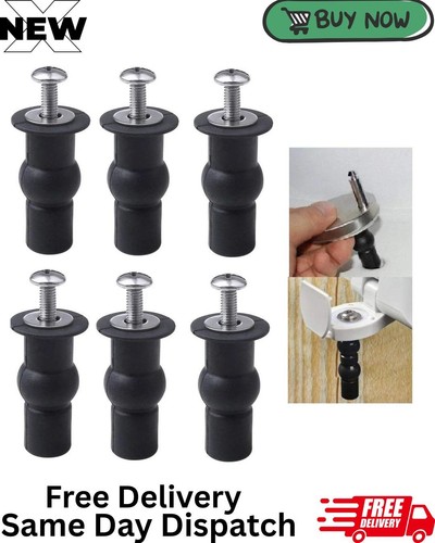 Pack toilet seat screws - 6,