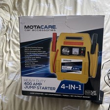 12V Portable Car Jump Starter Air Compressor Battery Start Booster Leads 700AMP