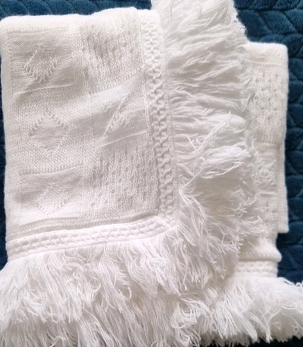 Mothercare shawl fringe pram - fringe,