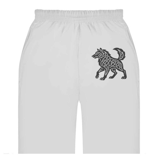 Celtic wolf adult sweatpants - wolf',