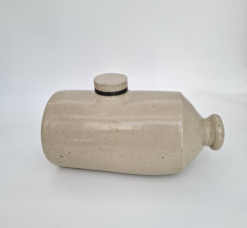 Vintage stoneware hot water - vintage,