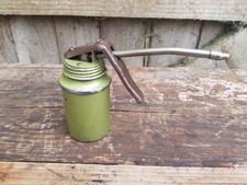 Vintage BREVETTATO Finger Pump Oil Can Made in ITALY