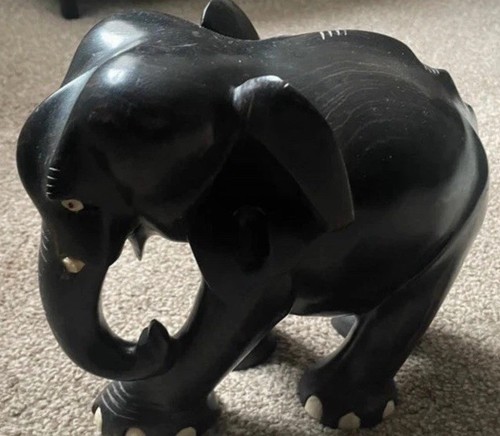 Vintage hand carved black - vintage,