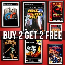 90s Greatest Game Posters Computer Gamer Wall Art NES SNES PlayStation Xbox