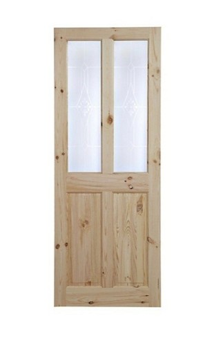 Wooden part glazed - part, internal