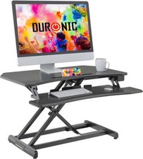 Duronic Sit-Stand Desk DM05D22 | Electric Height Adjustable Office Workstation |