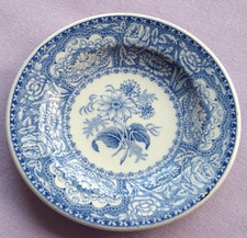 The Spode Blue Room Collection Georgian Series Floral Miniature Plate #R494