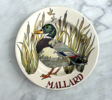 Emma Bridgewater Mallard Duck Plate – Rare Game Birds  8.5” Discontinuee 