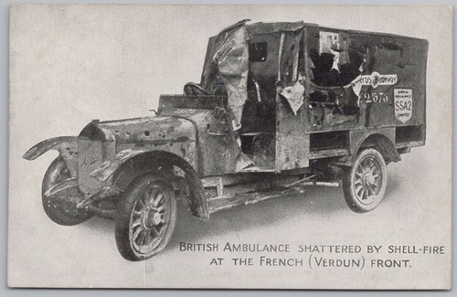 Military ww1 british ambulance - ww1,