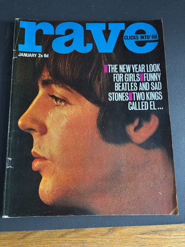Rave magazine jan 1966 - jan, beatles
