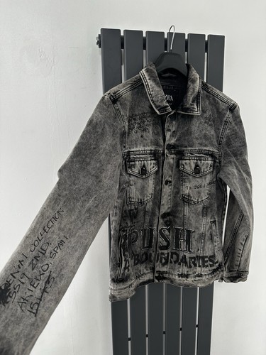 Zara men denim jacket - denim,