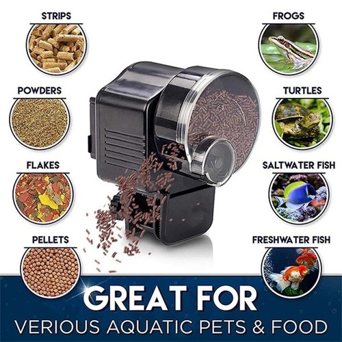 Automatic fish food feeder - automatic,