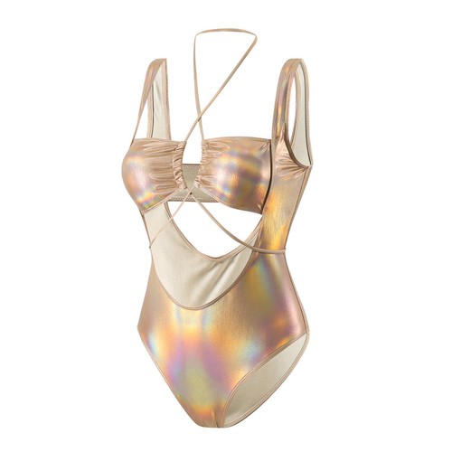 Women swimsuit sparkly one - sparkly,