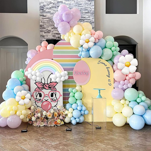 Pastel balloon arch - balloon, kit