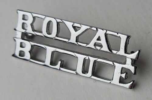 Vintage royal blue - bus, coach