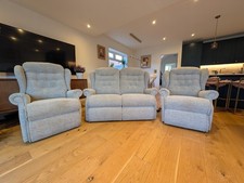 Sherbourne Electric Recliner Armchairs Sofa Suite 3 Piece