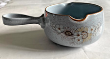 Denby Reflections Sauce Gravy Boat Pourer With Handle Soup Bowl 2 Lips