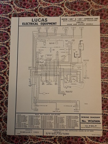 Original lucas austin a40 - lucas,
