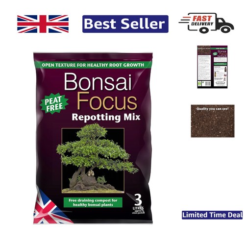 Bonsai focus repotting mix - focus,
