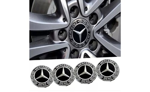 Mercedes black alloy - black, wheel