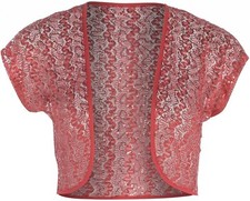 Womens Sheer Bolero Shrugs