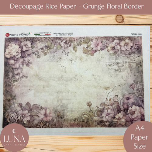 Rice paper for - a4, decoupage