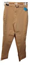 32"W  BEIGE EQUESTRIAN TALLY HO SADDLE HORSE PONY RIDING HUNTING JODHPURS