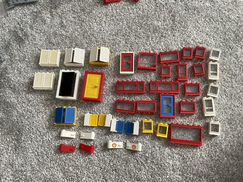 Lego windows and doors - and,
