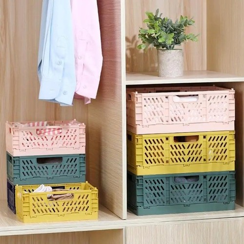 Foldable storage basket - foldable,