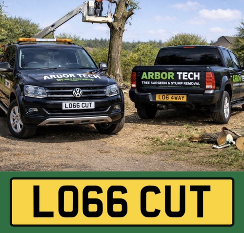 Private number plate - , log