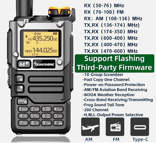 Portable walkie talkie k5 - talkie,