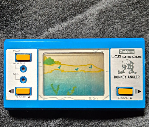 Gakken donkey angler lcd card - donkey,