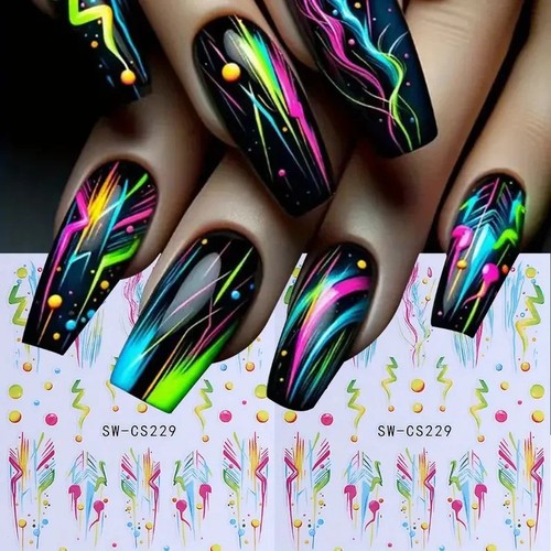 Nail art stickers decals - stickers,