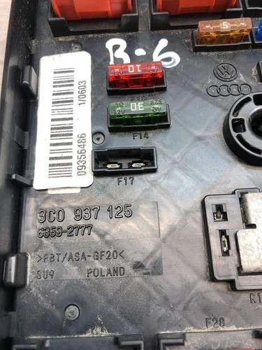 Passat variant 3c5 fuse - passat, b6