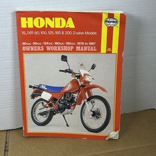 Honda XL80 XR80 XL100 XL125