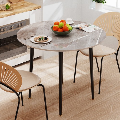 Modern round dining - modern, set