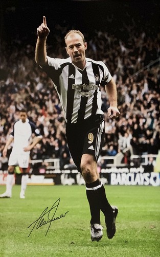 Alan shearer signed photo - signed,