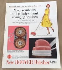 Hoover Polisher vacuum 1958