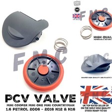MINI COOPER PCV VALVE 1.6 1.4 N12 N16 R56 R60 PCV VALVE COMPLETE COUNTRYMAN ONE